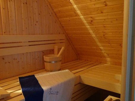 Tante in sauna mit der Complete :